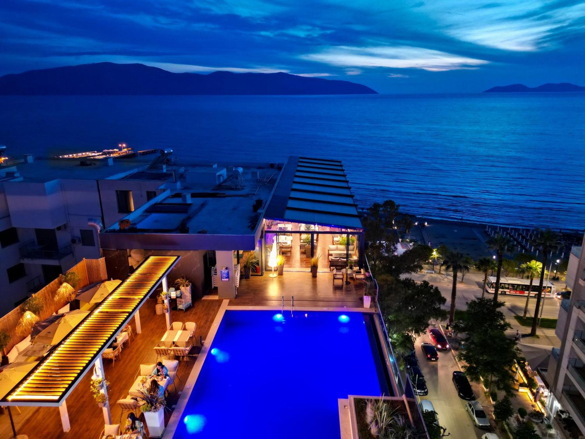 Regina City Hotel & Spa Vlorë Exteriér fotografie